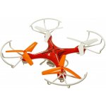 RCskladem Dron Voyager s třílistými vrtulemi a kamerou 20701081RED červený recenze
