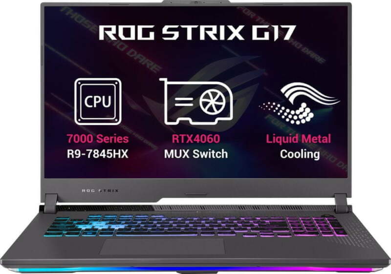 Asus Rog Strix G17 G713PV-LL045 recenze