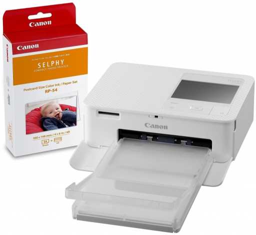 Canon Selphy CP-1500 bílá Print Kit recenze