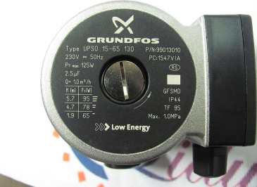 Grundfos Dakon UPSO 15-65 130 230V 87381014180 G recenze