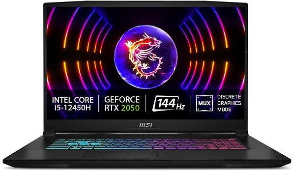 MSI Katana 17 B12UCXK-1202XCZ recenze