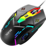 BAJEAL D2 Wired Gaming Mouse černá recenze