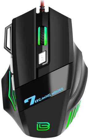 BAJEAL G5 Wired Gaming Mouse RGB černá recenze