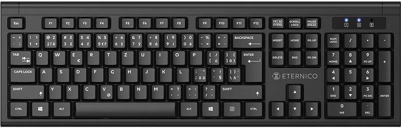 Eternico Essential Keyboard Wired KD1000 AET-KD1000CSBN recenze