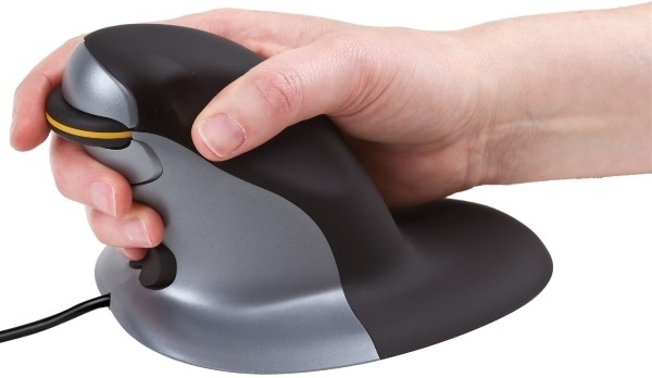 Fellowes Penguin Ambidextrous Vertical Mouse – Medium Wired recenze