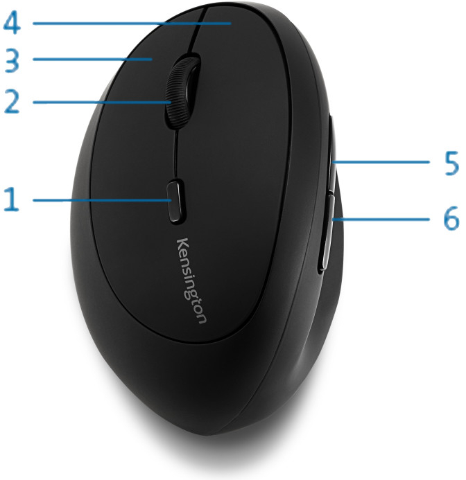 Kensington Pro Fit Left-Handed Ergo Wireless Mouse K79810WW recenze