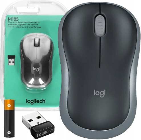 Logitech Wireless Mouse M185 910-002235 recenze