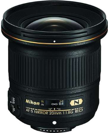 Nikon Nikkor 20mm f/1.8G ED recenze