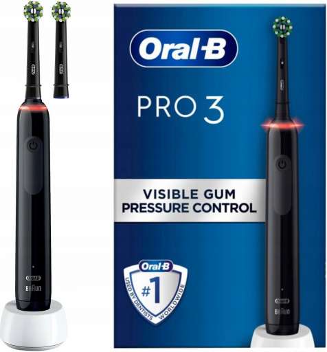 Oral-B Pro 3 3400N Cross Action Black recenze