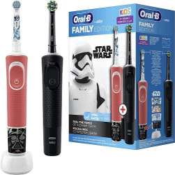 Oral-B Vitality D103 Black + D100 Kids Star Wars recenze