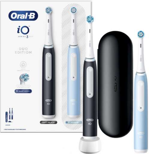 Oral-B iO Series 3 Duo Black/Blue recenze