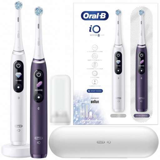 Oral-B iO Series 8 Duo Violet/White recenze