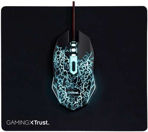 Trust Basics Gaming Mouse & Pad 24752 recenze