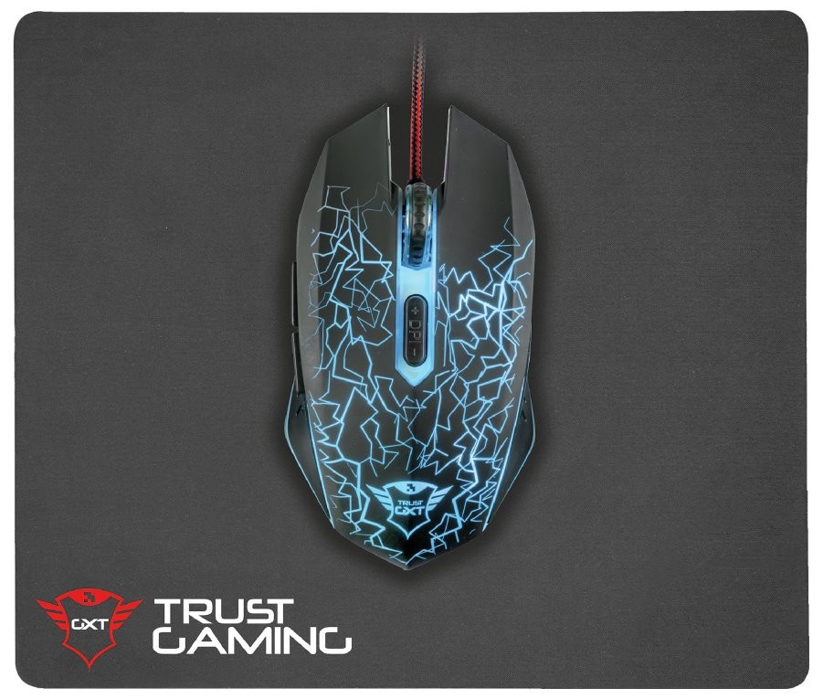 Trust GXT 783 Gaming Mouse & Mouse Pad 22736 recenze