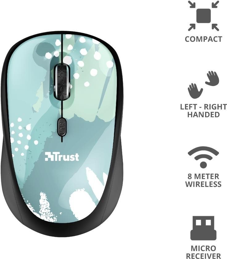 Trust Yvi Wireless Mouse 24442 recenze