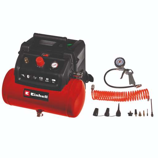 Einhell TC-AC 190/6/8 OF Set 4020650 recenze