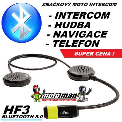 Interphone Twiins HF 3.0 Dual recenze