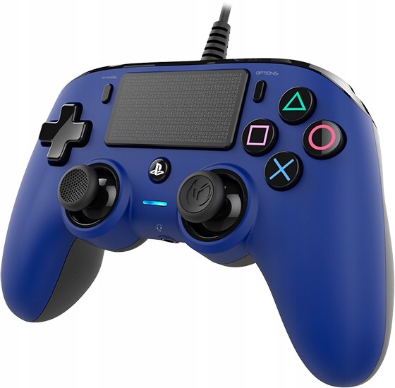 Nacon Wired Compact Controller PS4 PS4OFCPADBLUE recenze