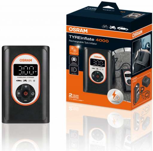 OSRAM TYREinflate 4000 recenze