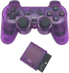 PSko Bezdrátový ovladač pro PS1 a PS2 fialový 7236 recenze