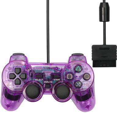 PSko Drátový ovladač pro PS1 a PS2 fialový 8946 recenze