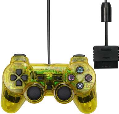 PSko Drátový ovladač pro PS1 a PS2 žlutý 8944 recenze