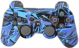 PSko PS3 bezdrátový ovladač Abstract Dark Blue E10038 recenze