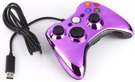 PSko drátový ovaldač pro Xbox 360 purple 13315 recenze