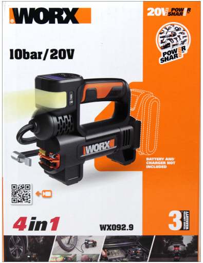 Worx WX092.9 recenze