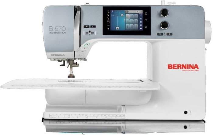 Bernina 570QE VIO recenze