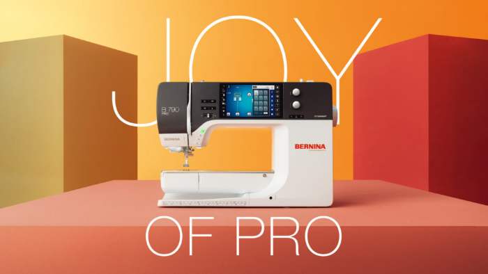 Bernina 790 PRO recenze