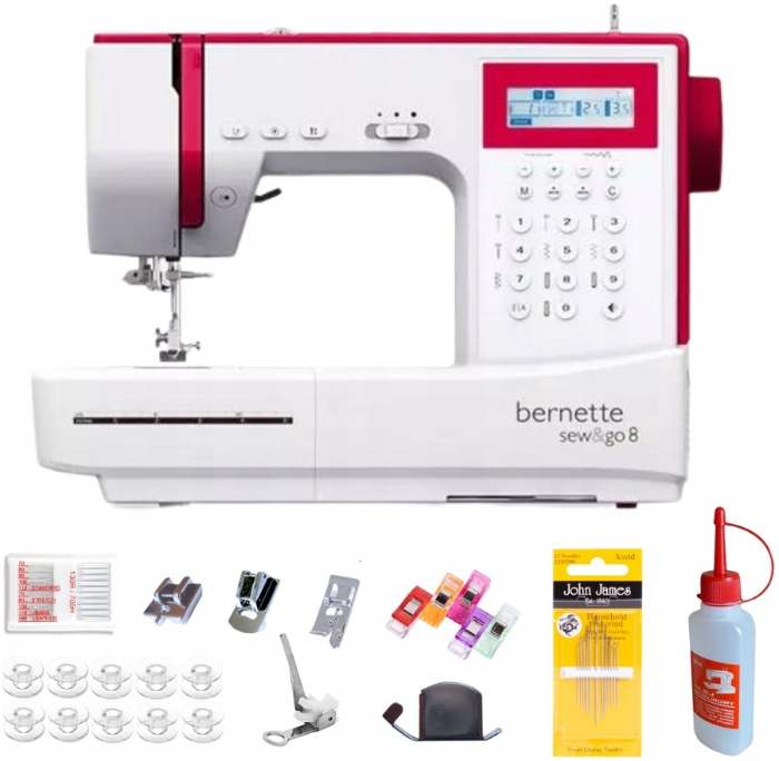 Bernina Bernette sew&go 8 recenze