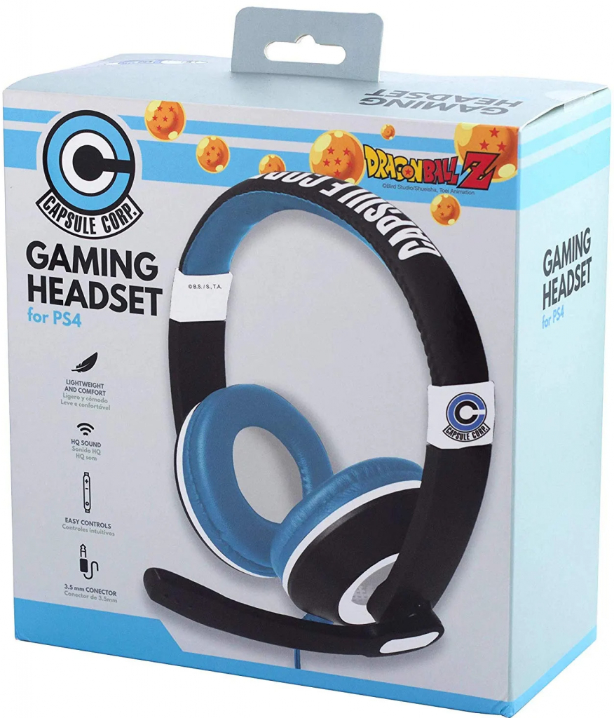 FR-TEC Dragon Ball Z Gaming Headset for PS4 recenze