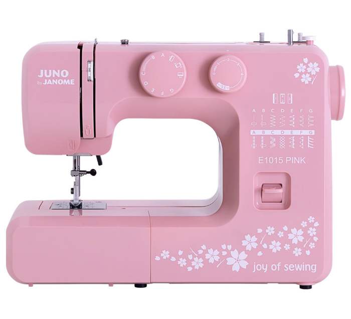 Janome JUNO E1015 Pink recenze