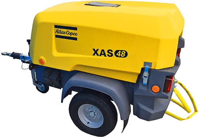 Atlas Copco XAS 48-7 recenze