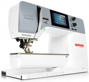 Bernina 570QE VIO BSR recenze