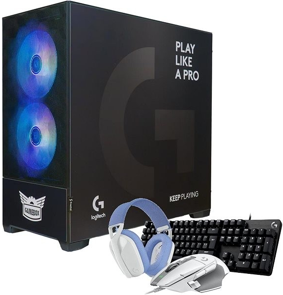 AlzaPC GameBox Prime Logitech Edice LogiBundle9 recenze