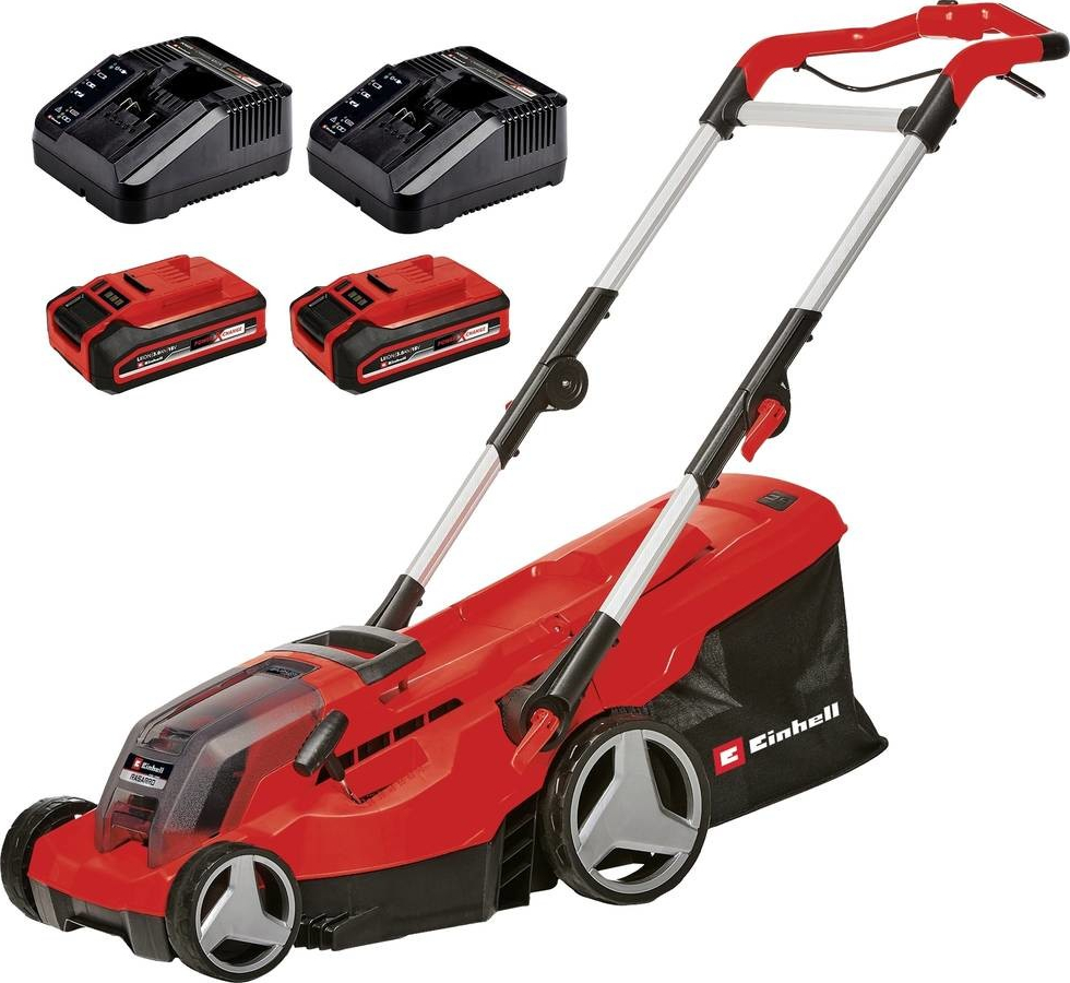 Einhell Rasarro 36/36 2×3,0Ah Plus recenze