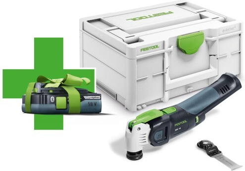 Festool Vecturo OSC 18 Li E Basic 4,0 577033 recenze