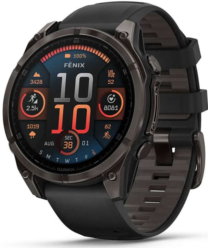 Garmin Fenix 8 AMOLED, 47 mm recenze