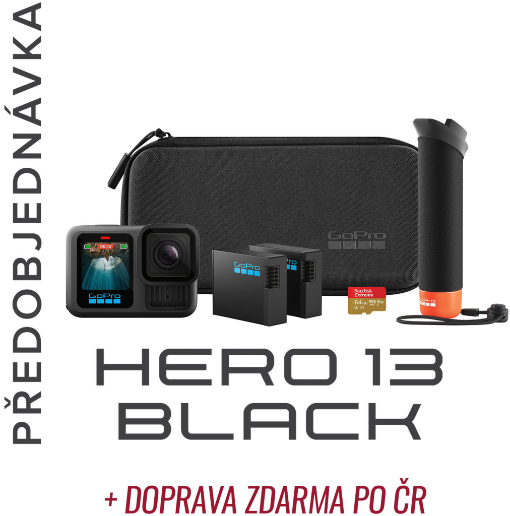 GoPro HERO13 Black Bundle recenze