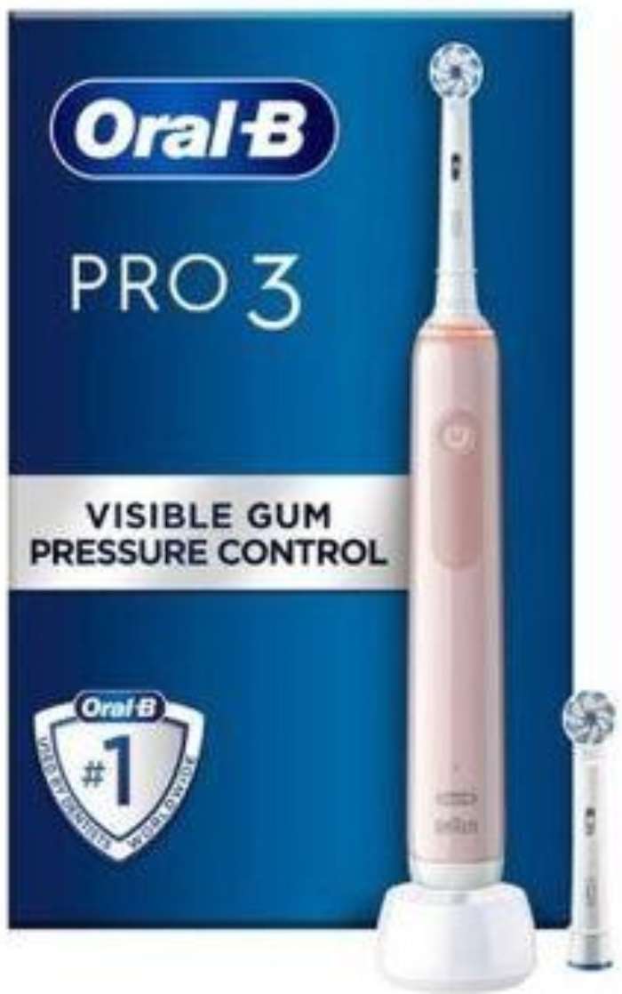 Oral-B Cross Action Pro3 3400N Pink recenze