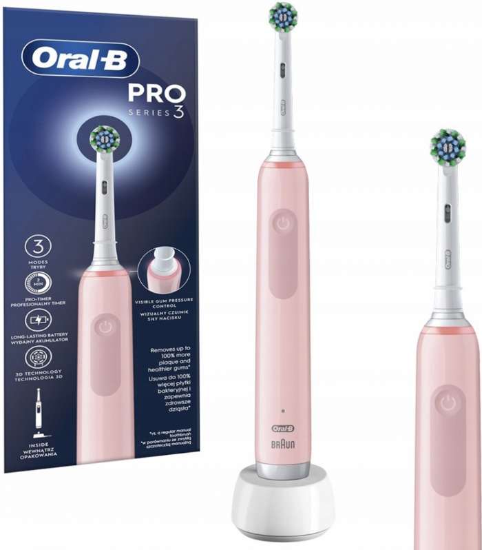 Oral-B Pro Series 3 Pink recenze