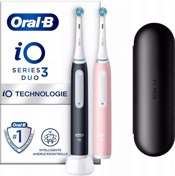 Oral-B iO Series 3 Duo Black/Pink recenze